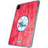 NBA Philadelphia 76ers Hardwood Classics iPad Pro 11in (2024) Clear Case