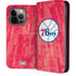 NBA Philadelphia 76ers Hardwood Classics iPhone 14 Pro Folio Case