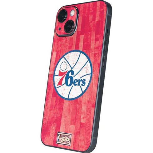 NBA Philadelphia 76ers Hardwood Classics iPhone Skins
