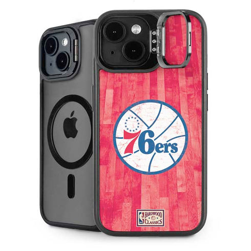 NBA Philadelphia 76ers Hardwood Classics iPhone 15 Plus Kickstand Case