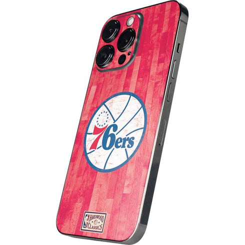 NBA Philadelphia 76ers Hardwood Classics iPhone 15 Pro Max Skin