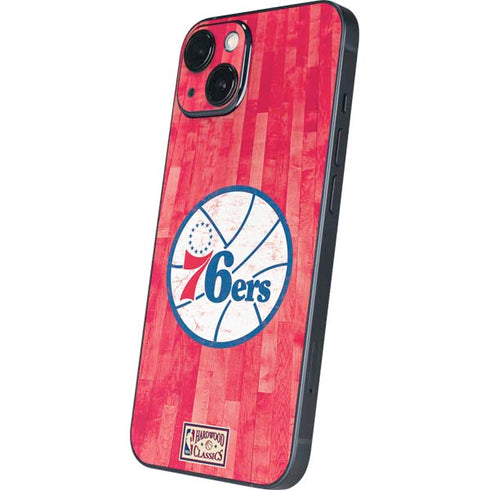NBA Philadelphia 76ers Hardwood Classics iPhone 15 Skin