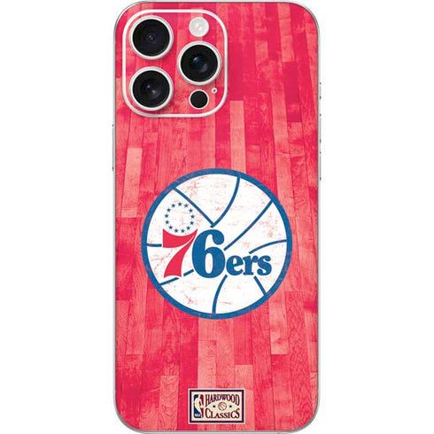 NBA Philadelphia 76ers Hardwood Classics iPhone 16 Pro Max Skin