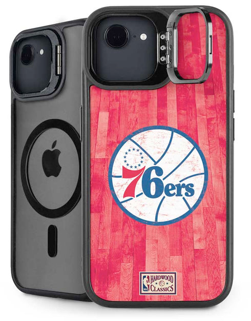 NBA Philadelphia 76ers Hardwood Classics iPhone 16e Kickstand Case