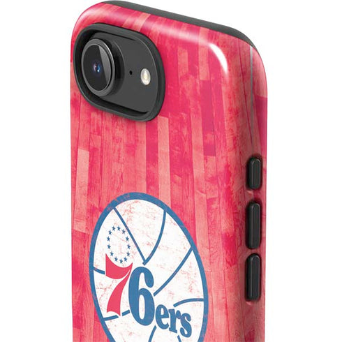 NBA Philadelphia 76ers Hardwood Classics iPhone 16e Impact Case