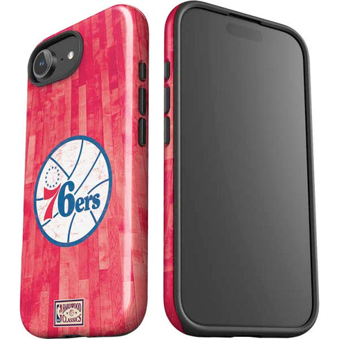 NBA Philadelphia 76ers Hardwood Classics iPhone 16e Impact Case