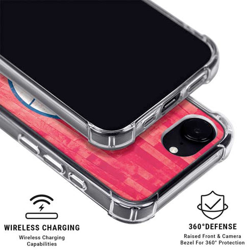 NBA Philadelphia 76ers Hardwood Classics iPhone 16e MagSafe Case