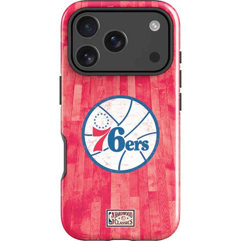 NBA Philadelphia 76ers Hardwood Classics iPhone 18 Pro Impact Case