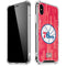 NBA Philadelphia 76ers Hardwood Classics iPhone X/XS Clear Case