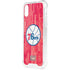 NBA Philadelphia 76ers Hardwood Classics iPhone XS Clear Case