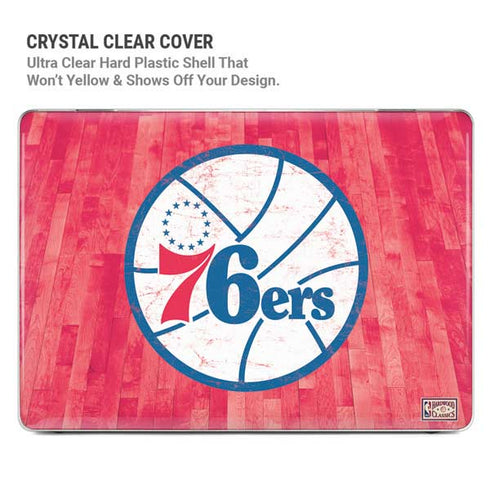 NBA Philadelphia 76ers Hardwood Classics MacBook Pro 14in (2021-24) Case plus Skin
