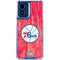 NBA Philadelphia 76ers Hardwood Classics Moto G 5G (2024) Clear Case