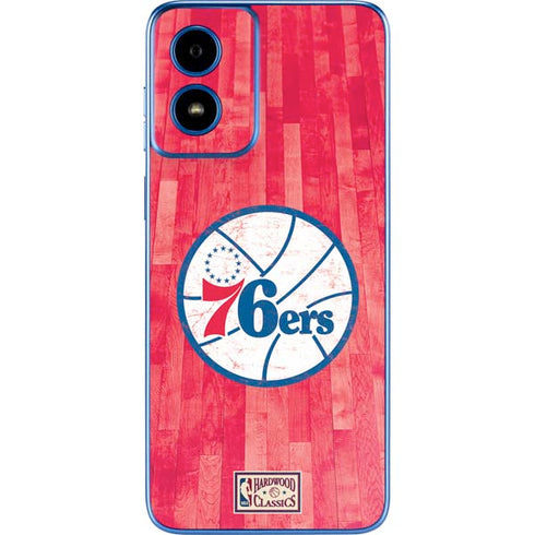 NBA Philadelphia 76ers Hardwood Classics Moto G Play 4G (2024) Skin