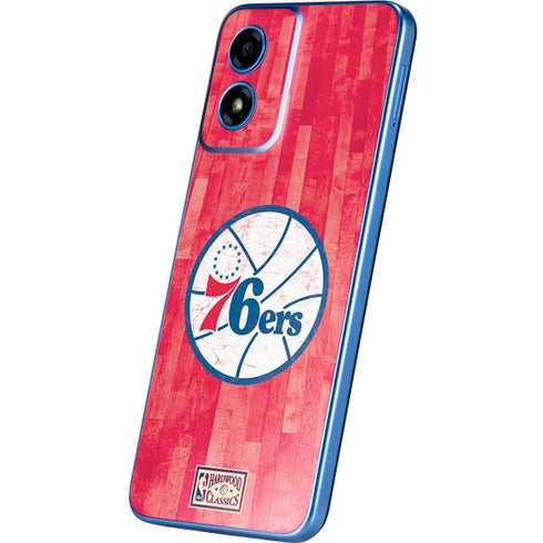 NBA Philadelphia 76ers Hardwood Classics Moto G Play 4G (2024) Skin