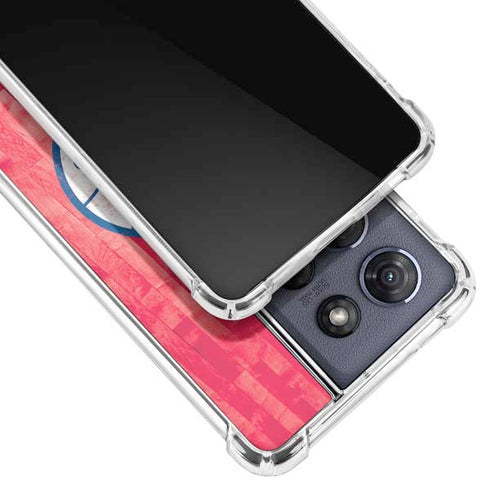 NBA Philadelphia 76ers Hardwood Classics Moto G Play 5G (2025) Clear Case