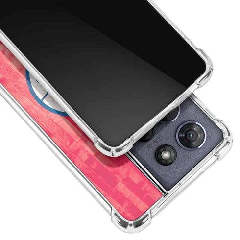 NBA Philadelphia 76ers Hardwood Classics Moto G Power 5G (2025) Clear Case