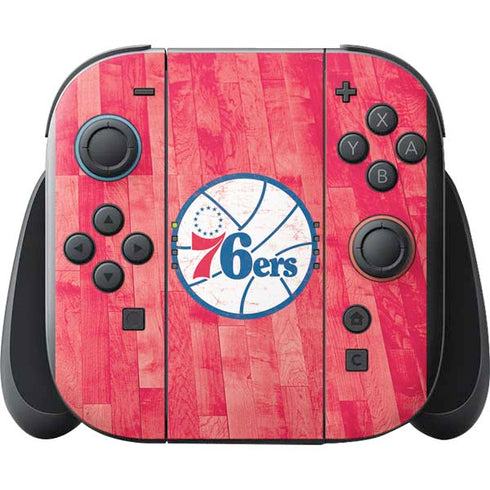 NBA Philadelphia 76ers Hardwood Classics Nintendo Switch 2 (2025) with Joy-Con Skin