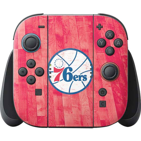 NBA Philadelphia 76ers Hardwood Classics Nintendo Switch 2 (2025) Joy-Con Controller Skin
