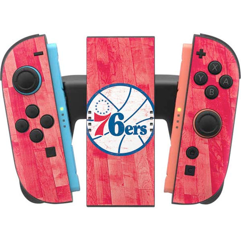NBA Philadelphia 76ers Hardwood Classics Nintendo Switch 2 (2025) Joy-Con Controller Skin