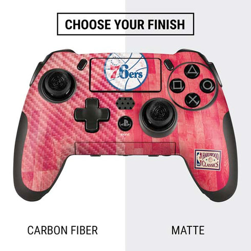 NBA Philadelphia 76ers Hardwood Classics PlayStation Scuf Vantage 2 Controller Skin
