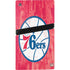 NBA Philadelphia 76ers Hardwood Classics PS5 Pro Console Skin