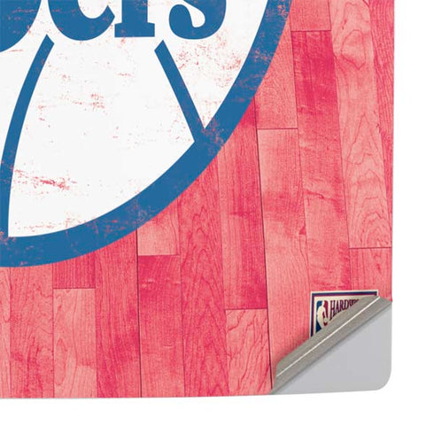 NBA Philadelphia 76ers Hardwood Classics PS5 Pro Console Skin