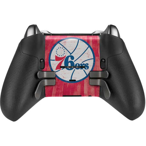 NBA Philadelphia 76ers Hardwood Classics Xbox Elite Wireless Controller Series 2 Skin