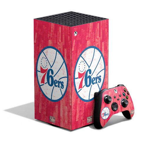 NBA Philadelphia 76ers Hardwood Classics XBox Series X Digital Edition Bundle Skin