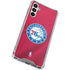 NBA Philadelphia 76ers Jersey Gabb Phone 4 Clear Case
