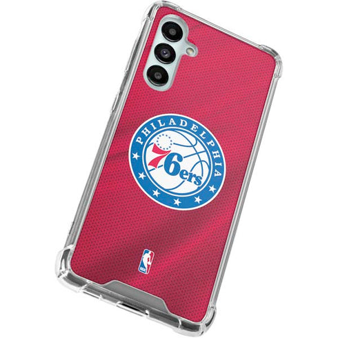 NBA Philadelphia 76ers Jersey Galaxy A16 5G Clear Case