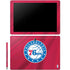 NBA Philadelphia 76ers Jersey Galaxy Book 12in Skin