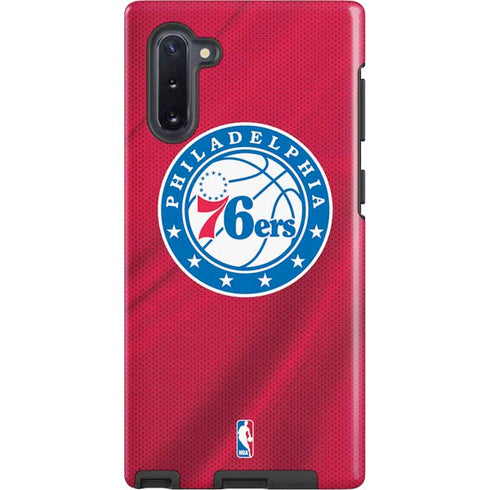 NBA Philadelphia 76ers Jersey Galaxy Cases