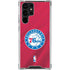 NBA Philadelphia 76ers Jersey Galaxy S23 Ultra Clear Case