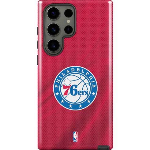 NBA Philadelphia 76ers Jersey Galaxy S23 Ultra Pro Case
