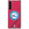 NBA Philadelphia 76ers Jersey Galaxy S24 FE Clear Case