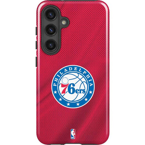 NBA Philadelphia 76ers Jersey Galaxy S25 Impact Case