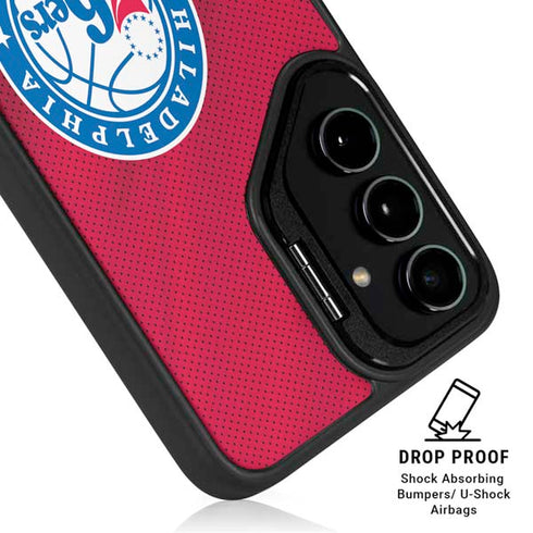 NBA Philadelphia 76ers Jersey Galaxy S25 Kickstand Case