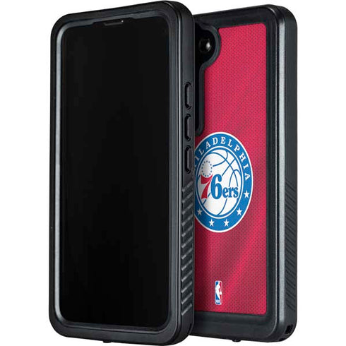 NBA Philadelphia 76ers Jersey Galaxy S24 Plus Waterproof Case