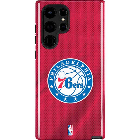 NBA Philadelphia 76ers Jersey Galaxy S25 Ultra Impact Case