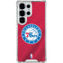 NBA Philadelphia 76ers Jersey Galaxy S25 Ultra Clear Case