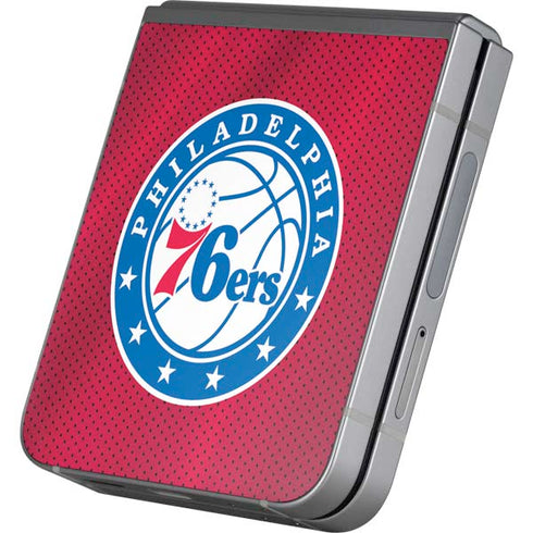 NBA Philadelphia 76ers Jersey Galaxy Z Flip6 Skin