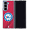 NBA Philadelphia 76ers Jersey Galaxy Z Fold5 5G Clear Case
