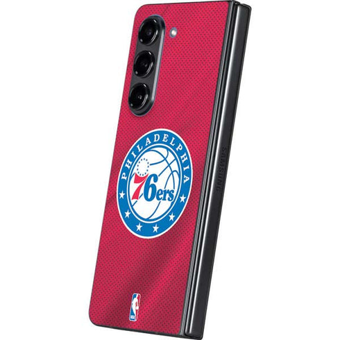 NBA Philadelphia 76ers Jersey Galaxy Z Fold5 5G Skin
