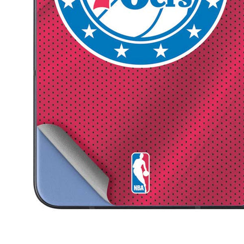 NBA Philadelphia 76ers Jersey Galaxy Z Fold5 5G Skin