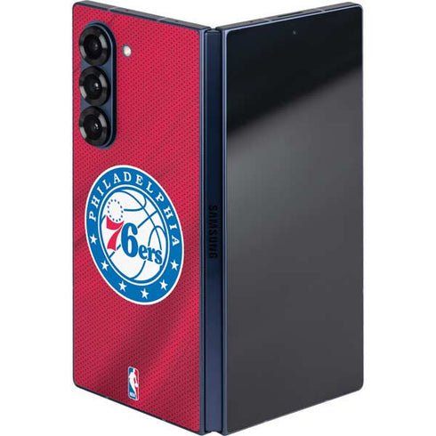 NBA Philadelphia 76ers Jersey Galaxy Z Fold6 Skin