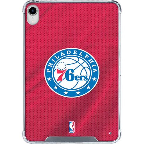 NBA Philadelphia 76ers Jersey iPad 11th Gen (2025) Clear Case