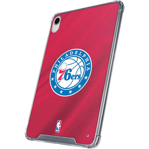 NBA Philadelphia 76ers Jersey iPad 11th Gen (2025) Clear Case