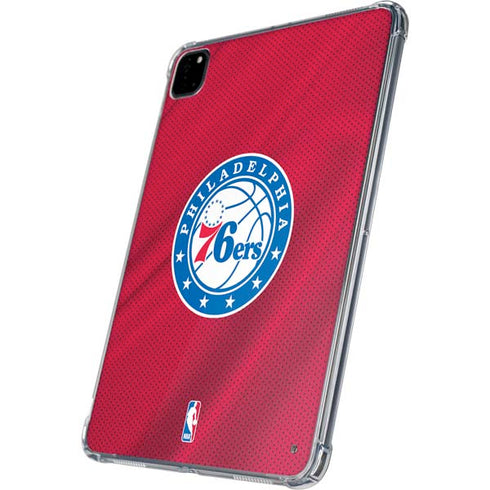 NBA Philadelphia 76ers Jersey iPad Pro 11in (2024) Clear Case
