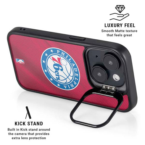 NBA Philadelphia 76ers Jersey iPhone 13 Kickstand Case