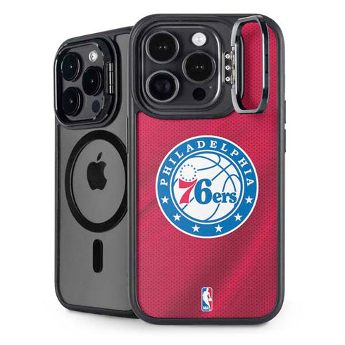 NBA Philadelphia 76ers Jersey iPhone 13 Pro Max Kickstand Case
